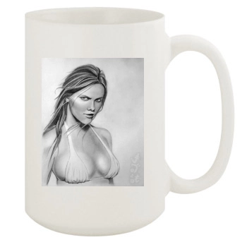 Brooklyn Decker 15oz White Mug