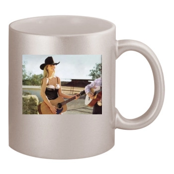 Brooklyn Decker 11oz Metallic Silver Mug