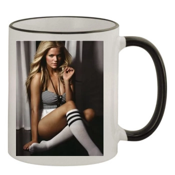 Brooklyn Decker 11oz Colored Rim & Handle Mug