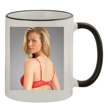 Brooklyn Decker 11oz Colored Rim & Handle Mug