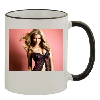 Brooklyn Decker 11oz Colored Rim & Handle Mug