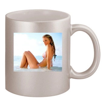 Brooklyn Decker 11oz Metallic Silver Mug