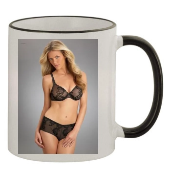 Brooklyn Decker 11oz Colored Rim & Handle Mug