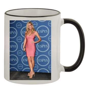 Brooklyn Decker 11oz Colored Rim & Handle Mug