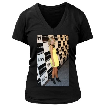 Brooklyn Decker Women's Deep V-Neck TShirt