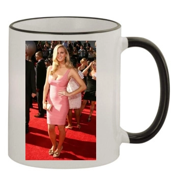 Brooklyn Decker 11oz Colored Rim & Handle Mug