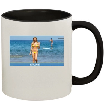 Brooklyn Decker 11oz Colored Inner & Handle Mug