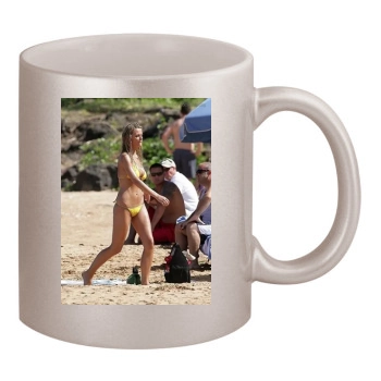 Brooklyn Decker 11oz Metallic Silver Mug