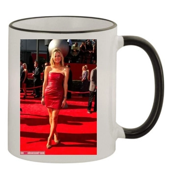 Brooklyn Decker 11oz Colored Rim & Handle Mug