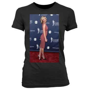 Brooklyn Decker Women's Junior Cut Crewneck T-Shirt