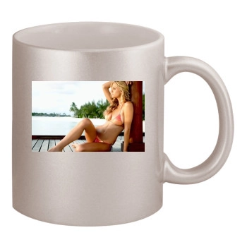 Brooklyn Decker 11oz Metallic Silver Mug