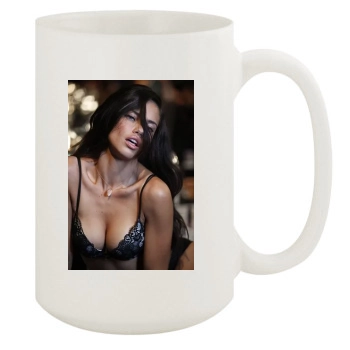 Adriana Lima 15oz White Mug