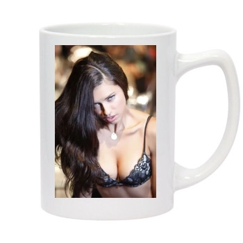 Adriana Lima 14oz White Statesman Mug