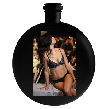 Adriana Lima Round Flask