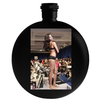 Adriana Lima Round Flask