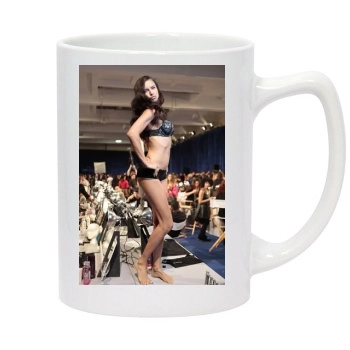 Adriana Lima 14oz White Statesman Mug