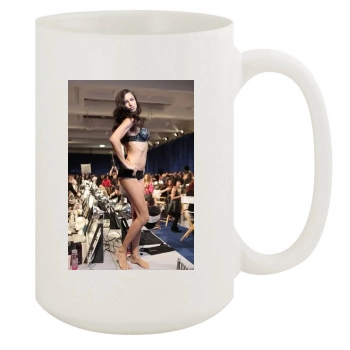 Adriana Lima 15oz White Mug