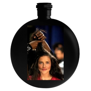 Adriana Lima Round Flask