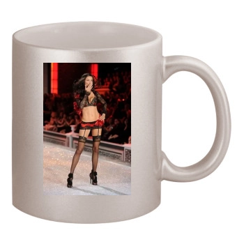 Adriana Lima 11oz Metallic Silver Mug