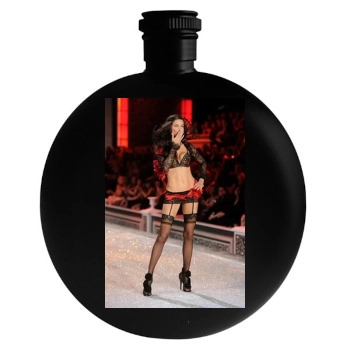 Adriana Lima Round Flask