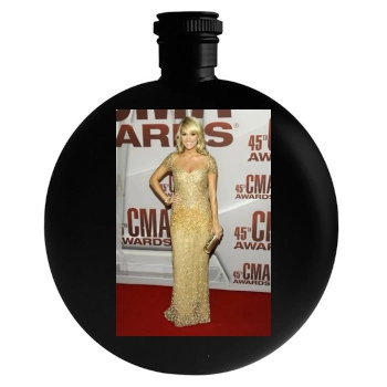 Carrie Underwood Round Flask