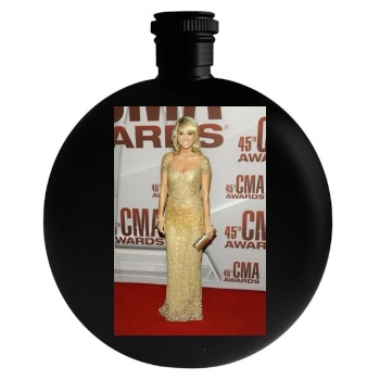 Carrie Underwood Round Flask