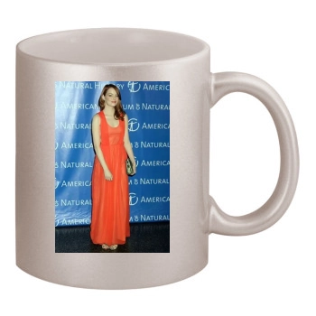 Emma Stone 11oz Metallic Silver Mug