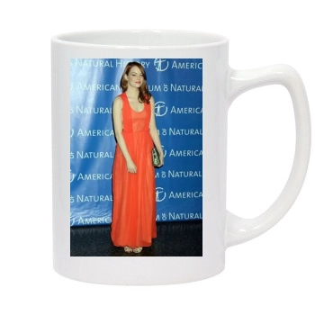 Emma Stone 14oz White Statesman Mug