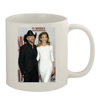 Faith Hill 11oz White Mug