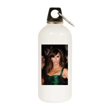 Jennifer Love Hewitt White Water Bottle With Carabiner