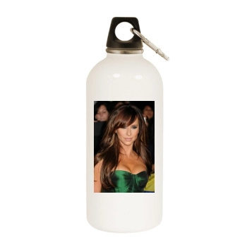 Jennifer Love Hewitt White Water Bottle With Carabiner