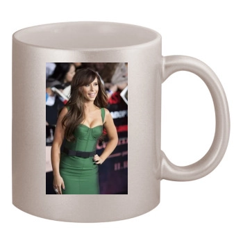 Jennifer Love Hewitt 11oz Metallic Silver Mug