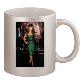 Jennifer Love Hewitt 11oz Metallic Silver Mug