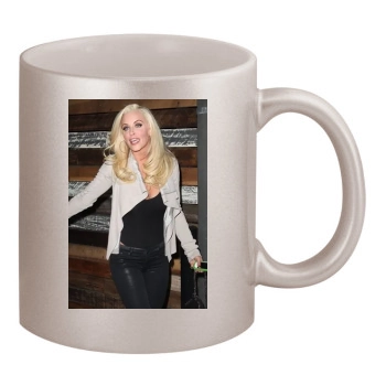 Jenny McCarthy 11oz Metallic Silver Mug