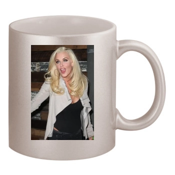 Jenny McCarthy 11oz Metallic Silver Mug