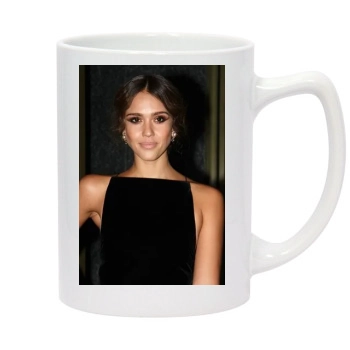 Jessica Alba 14oz White Statesman Mug