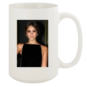 Jessica Alba 15oz White Mug