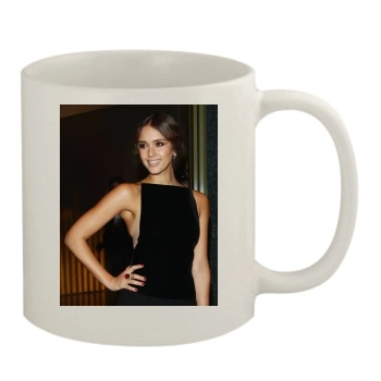 Jessica Alba 11oz White Mug