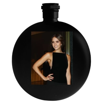 Jessica Alba Round Flask