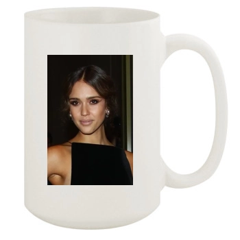 Jessica Alba 15oz White Mug