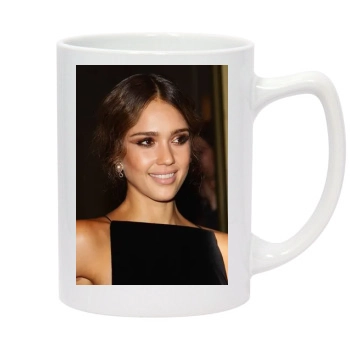 Jessica Alba 14oz White Statesman Mug