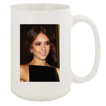 Jessica Alba 15oz White Mug