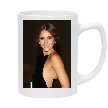 Jessica Alba 14oz White Statesman Mug