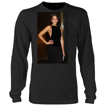 Jessica Alba Men's Heavy Long Sleeve TShirt