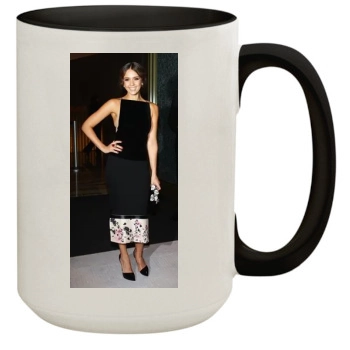 Jessica Alba 15oz Colored Inner & Handle Mug