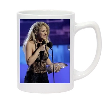 Shakira 14oz White Statesman Mug