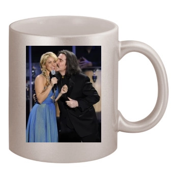 Shakira 11oz Metallic Silver Mug