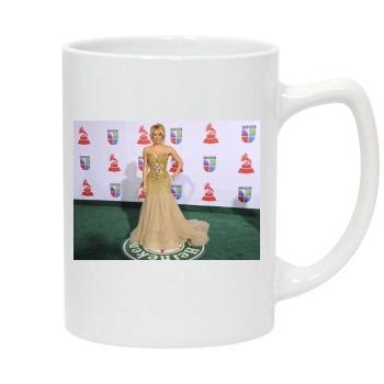 Shakira 14oz White Statesman Mug