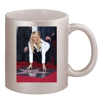 Shakira 11oz Metallic Silver Mug