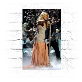 Shakira Metal Wall Art